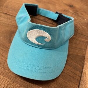 Teal blue Costa Visor Hat